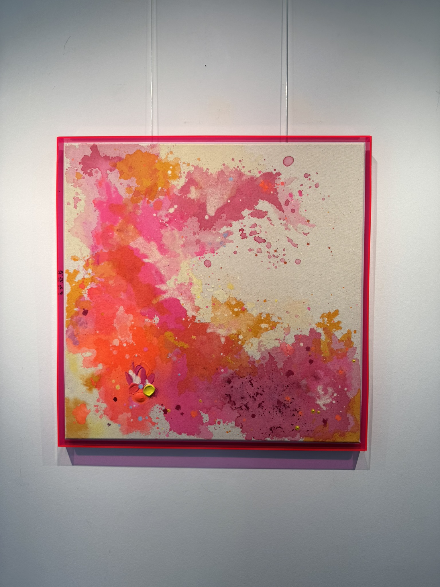 Akkorde - Schwebe, 2026, Acryl auf roher Baumwollleinwand, Ansicht 18